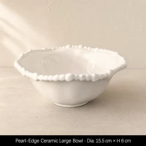LIVETAI Pearl Edge Large Bowl
